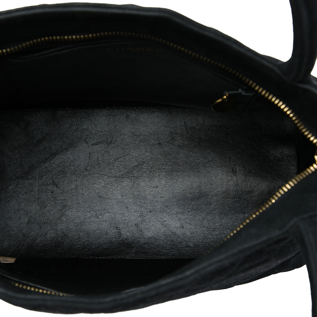 Chanel Cabas Medallion Noir – vue 4 – GABY PARIS