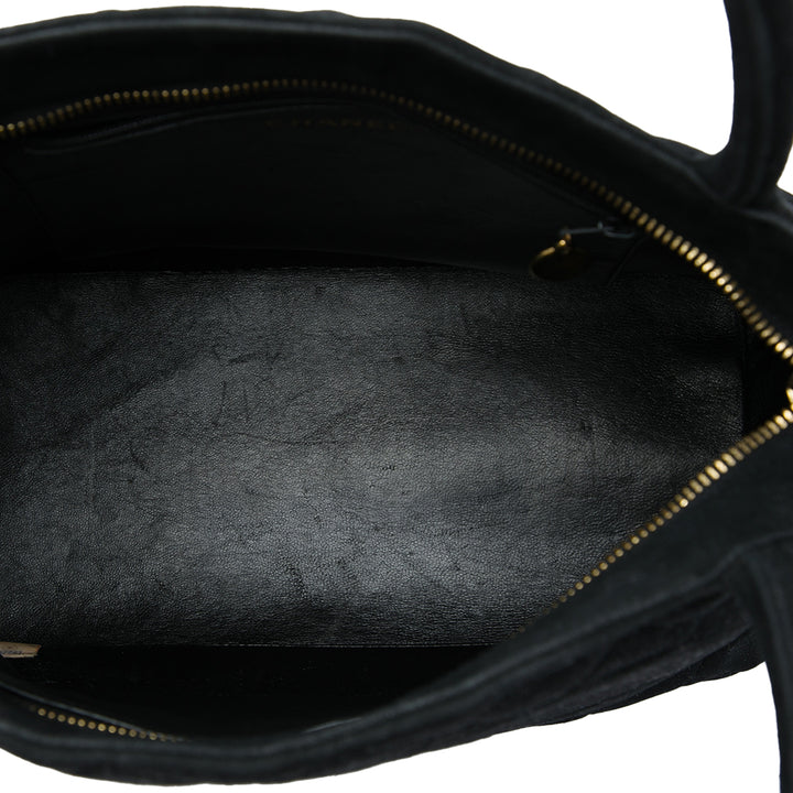 Chanel Cabas Medallion Noir – vue 4 – GABY PARIS
