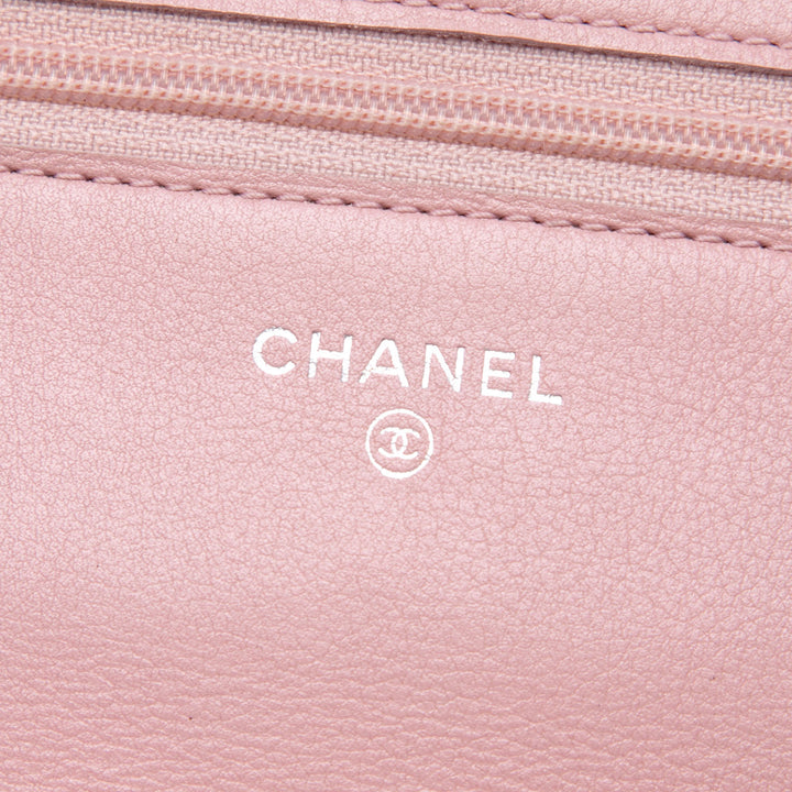 Chanel CC Caviar Wallet on Chain