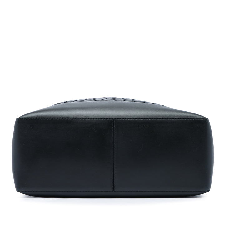 Intrecciato Cabas nappa Noir
