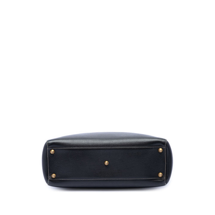 Dior Large Cuir de veau grainé Lady Dior