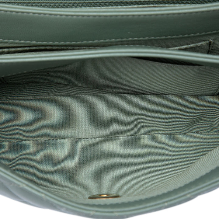 Chanel Medium Matelassé Cuir d’agneau Daily Companion à rabat