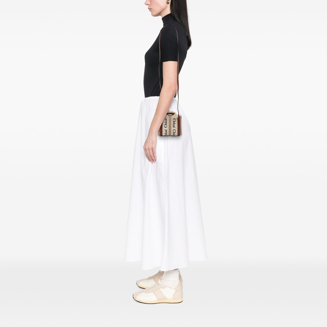 Chloé Nano Toile Woody Sac