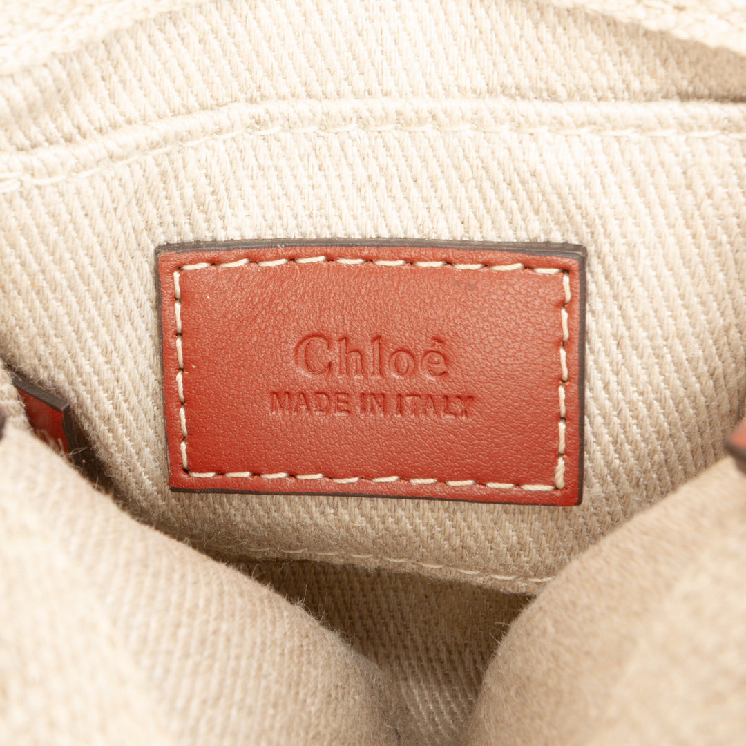 Chloé Nano Toile Woody Sac