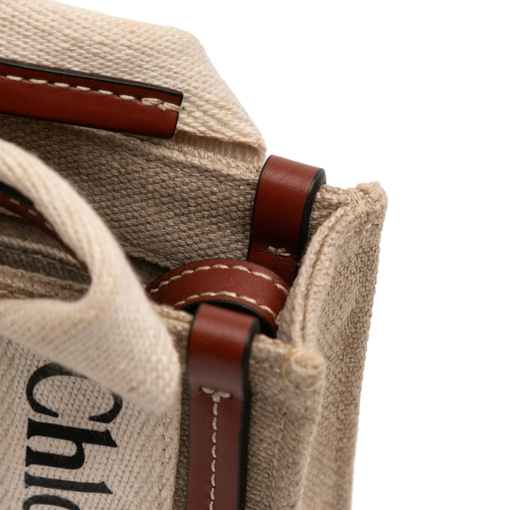 Chloé Nano Toile Woody Sac