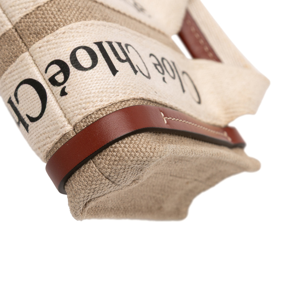 Chloé Nano Toile Woody Sac