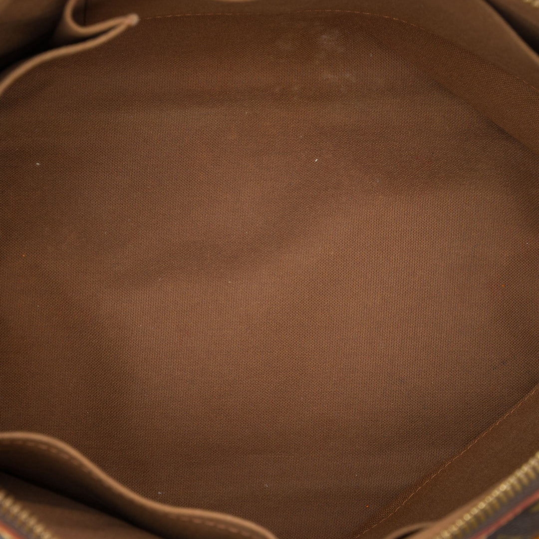 Louis Vuitton Palermo PM Monogram Marron – vue 4 – GABY PARIS