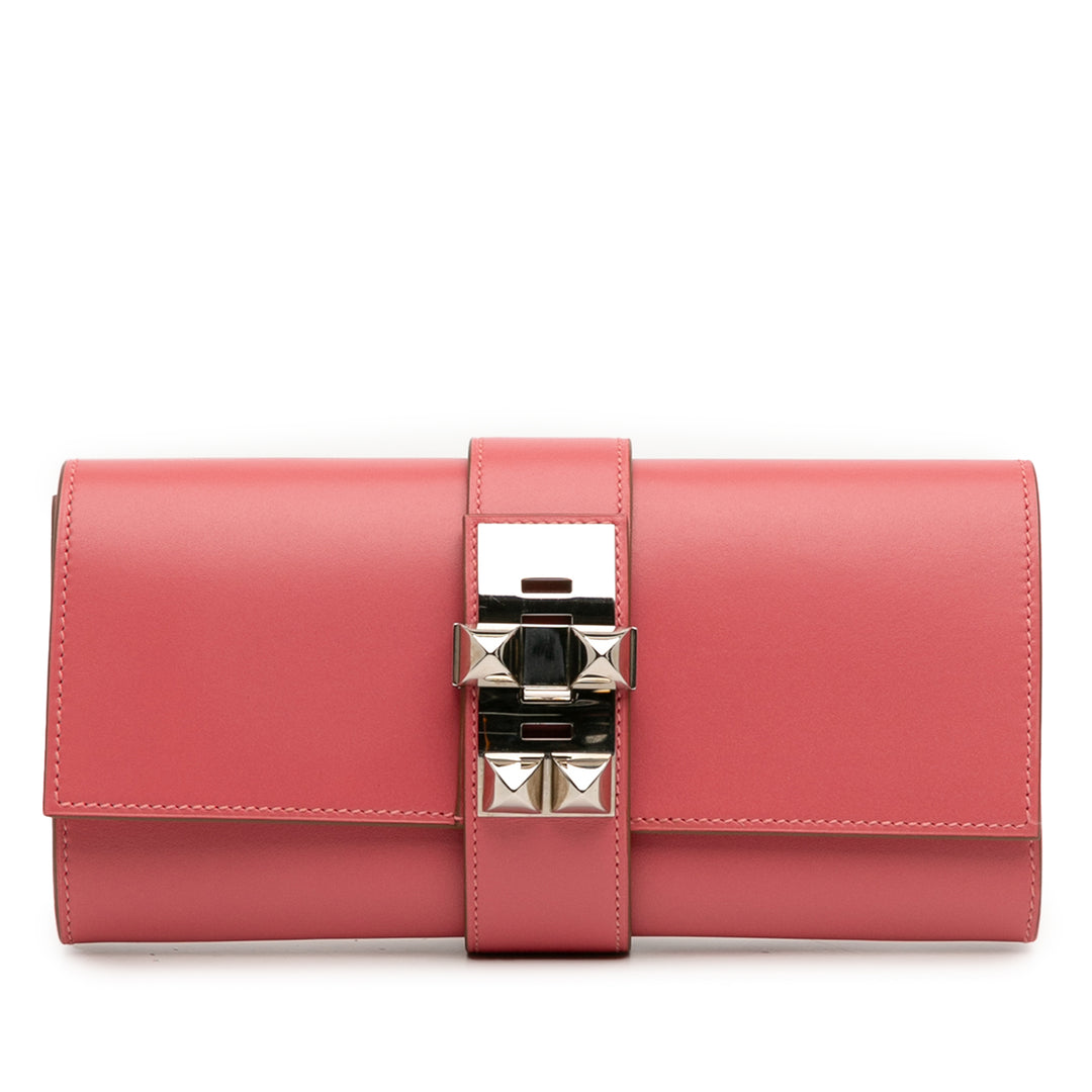 Hermès Tadelakt Medor Pochette 23 Rose – GABY PARIS Authentique