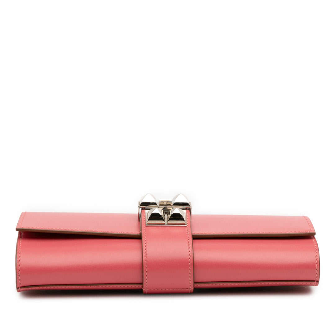 Hermès Tadelakt Medor Pochette 23 Rose – GABY PARIS Authentique