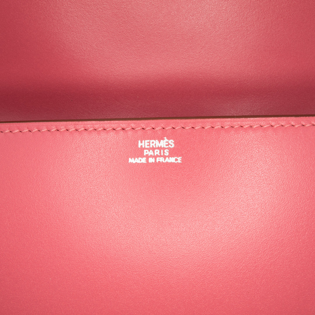 Hermès Tadelakt Medor Pochette 23 Rose – GABY PARIS Authentique
