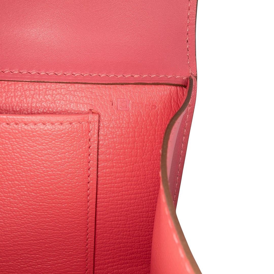 Hermès Tadelakt Medor Pochette 23 Rose – GABY PARIS Authentique
