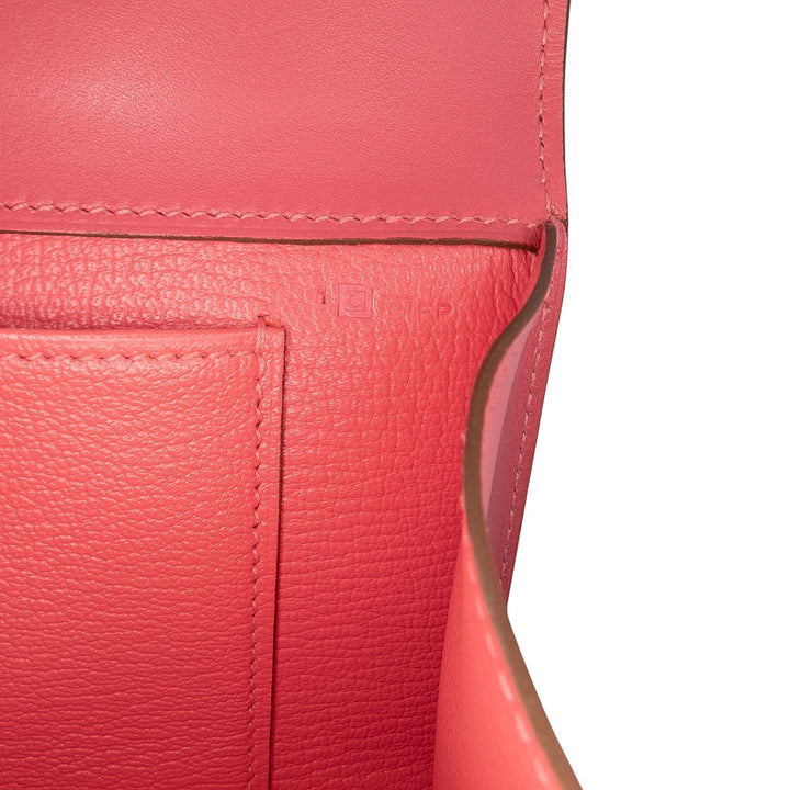 Hermès Tadelakt Medor Pochette 23 Rose – GABY PARIS Authentique