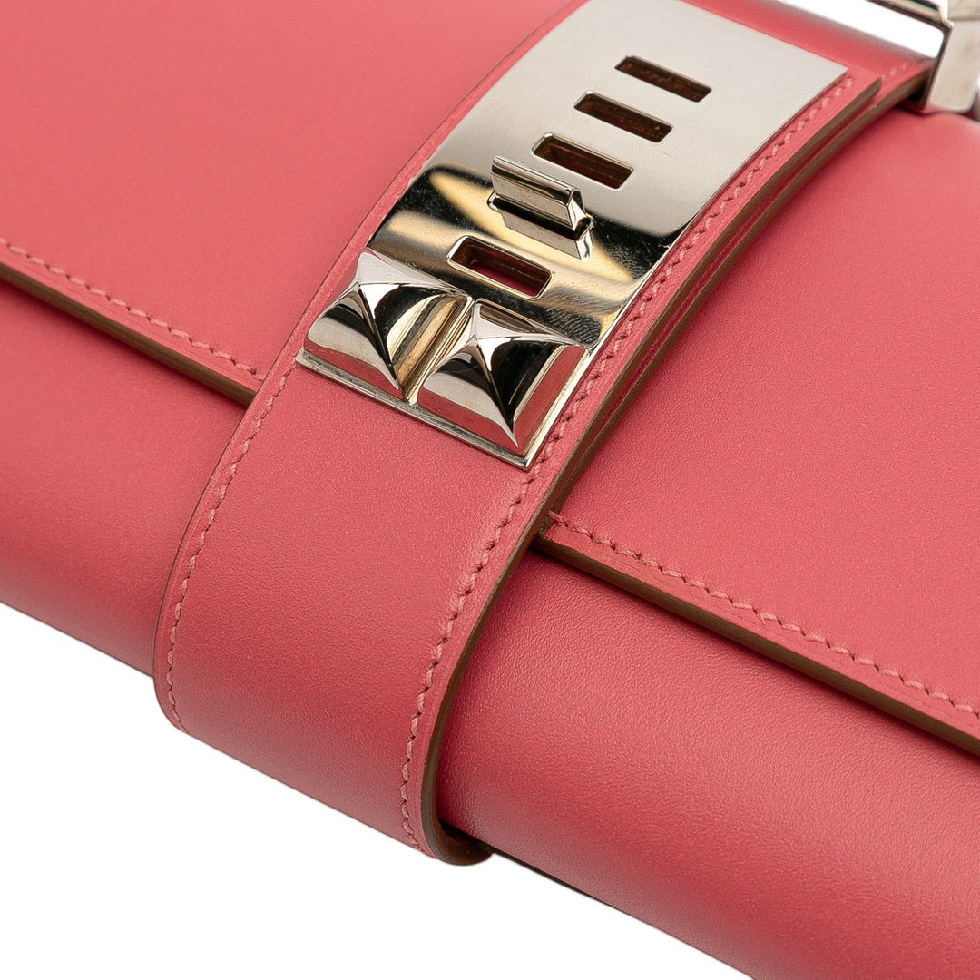 Hermès Tadelakt Medor Pochette 23 Rose – GABY PARIS Authentique