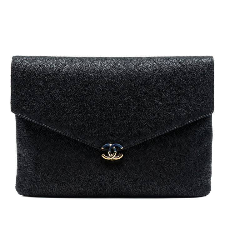 Chanel Paris Cuba Matelassé Caviar Thread Around Envelope Pochette – GABY PARIS Authentique