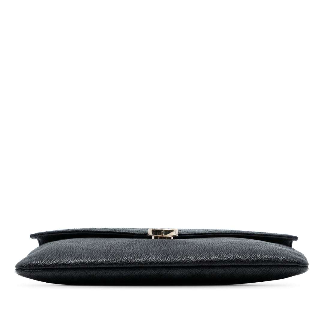 Chanel Paris Cuba Matelassé Caviar Thread Around Envelope Pochette – GABY PARIS Authentique