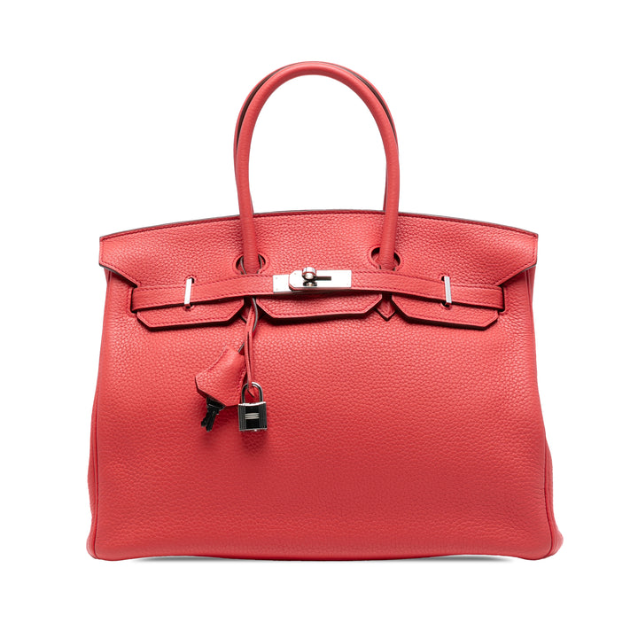 Hermès Togo Birkin Retourne 35 Rouge – GABY PARIS Authentique