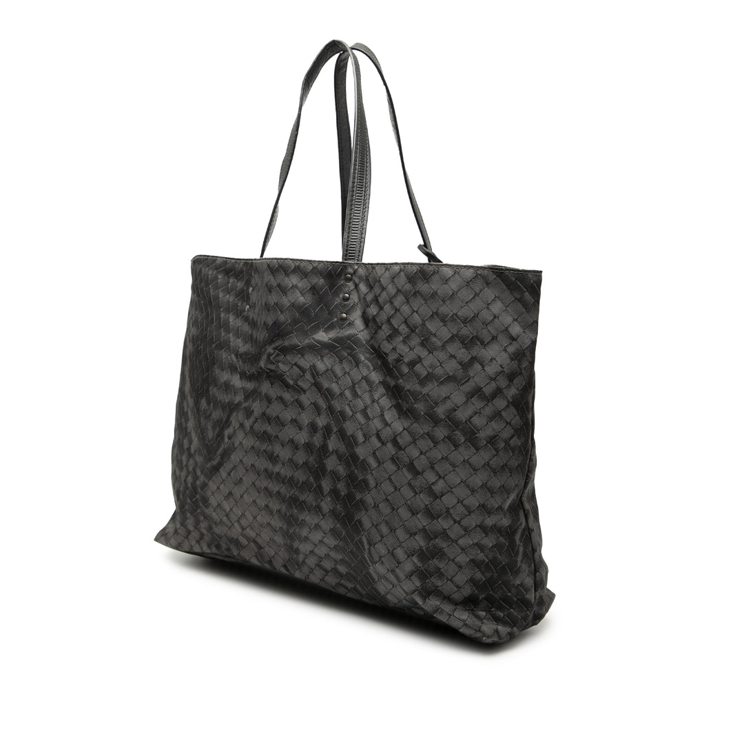 Bottega Veneta Nylon Intrecciolusion Cabas