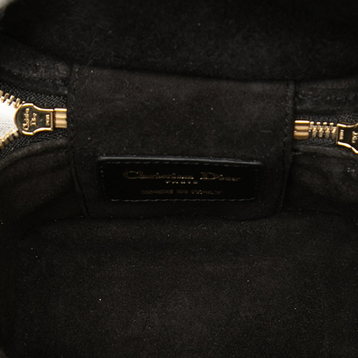 Dior Micro Cuir d’agneau Cannage Lady Dior Vanity