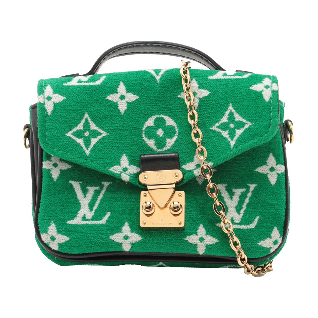 Louis Vuitton Monogram Jacquard Velours Micro Metis Vert – GABY PARIS Authentique