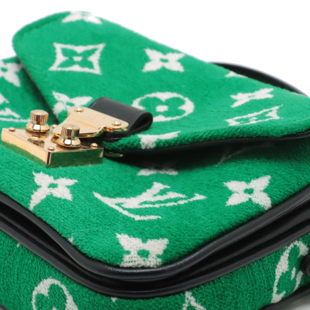 Louis Vuitton Monogram Jacquard Velours Micro Metis Vert – GABY PARIS Authentique