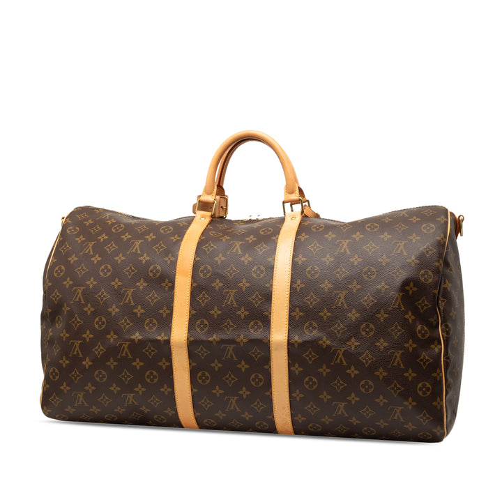 Louis Vuitton Monogram Keepall Bandouliere 60