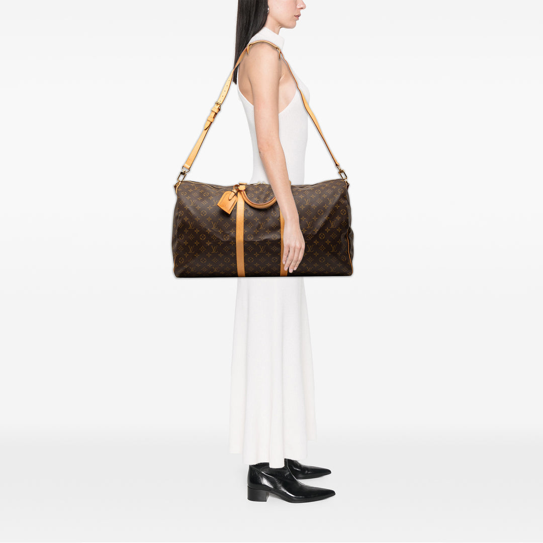 Louis Vuitton Monogram Keepall Bandouliere 60