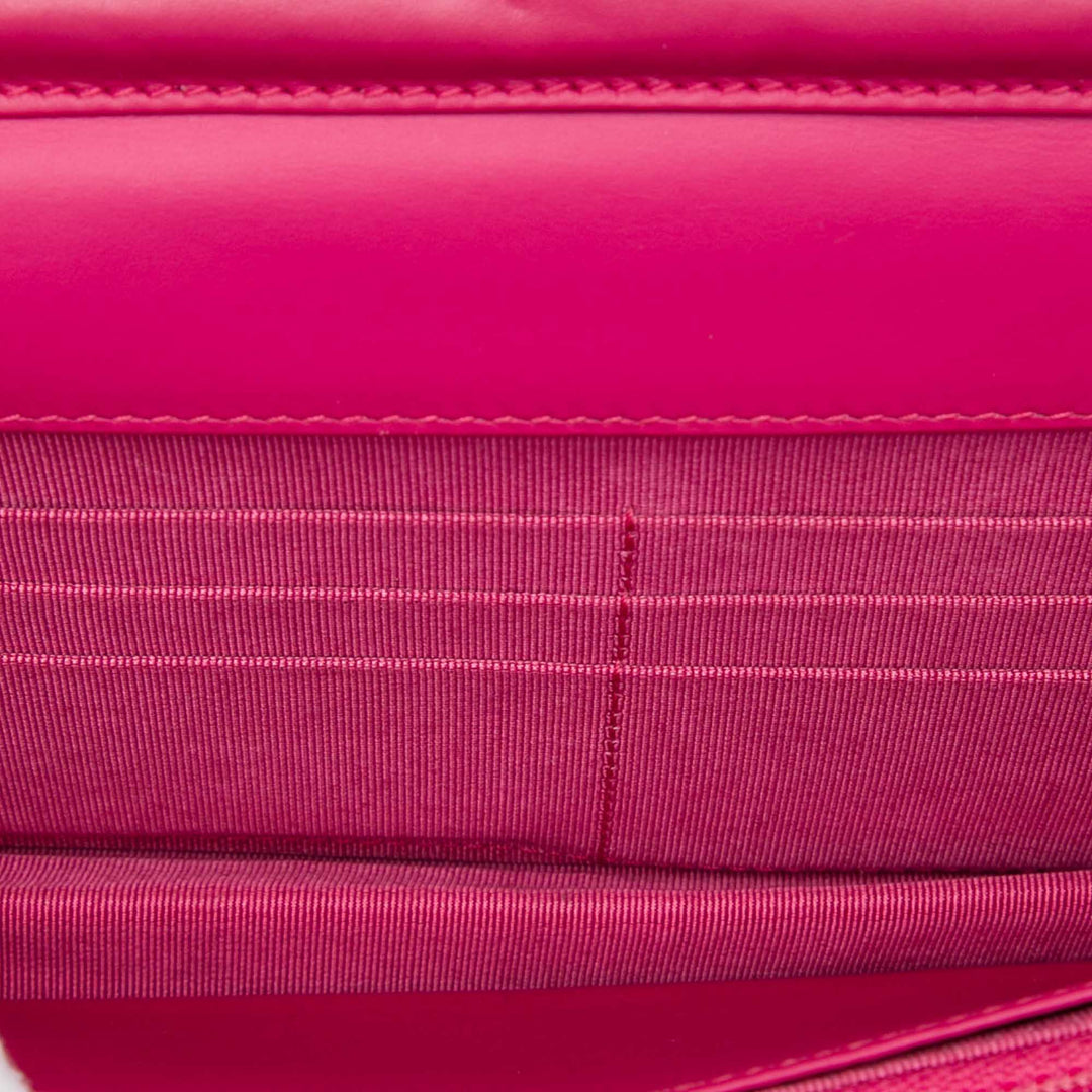 Chanel Bicolore Classic Wallet on Chain Rose