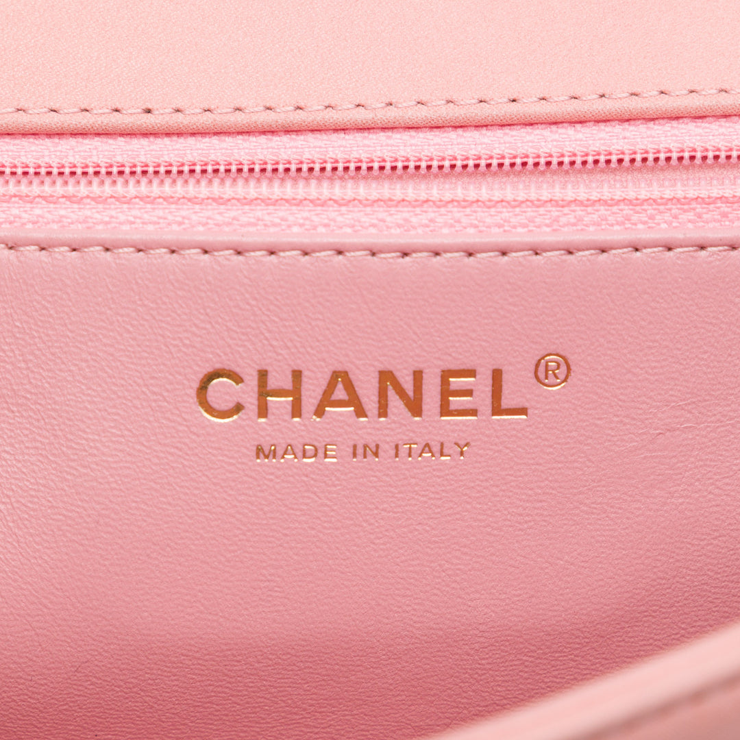 Chanel Chocolate Bar Cuir d’agneau Reissue 2.55 à rabat