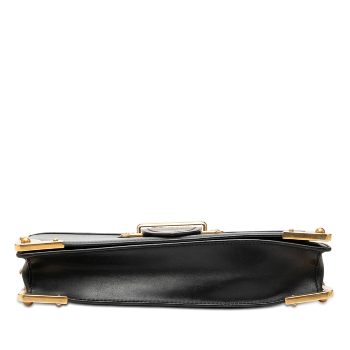 Prada City Veau et Saffiano Cahier Chain Pochette