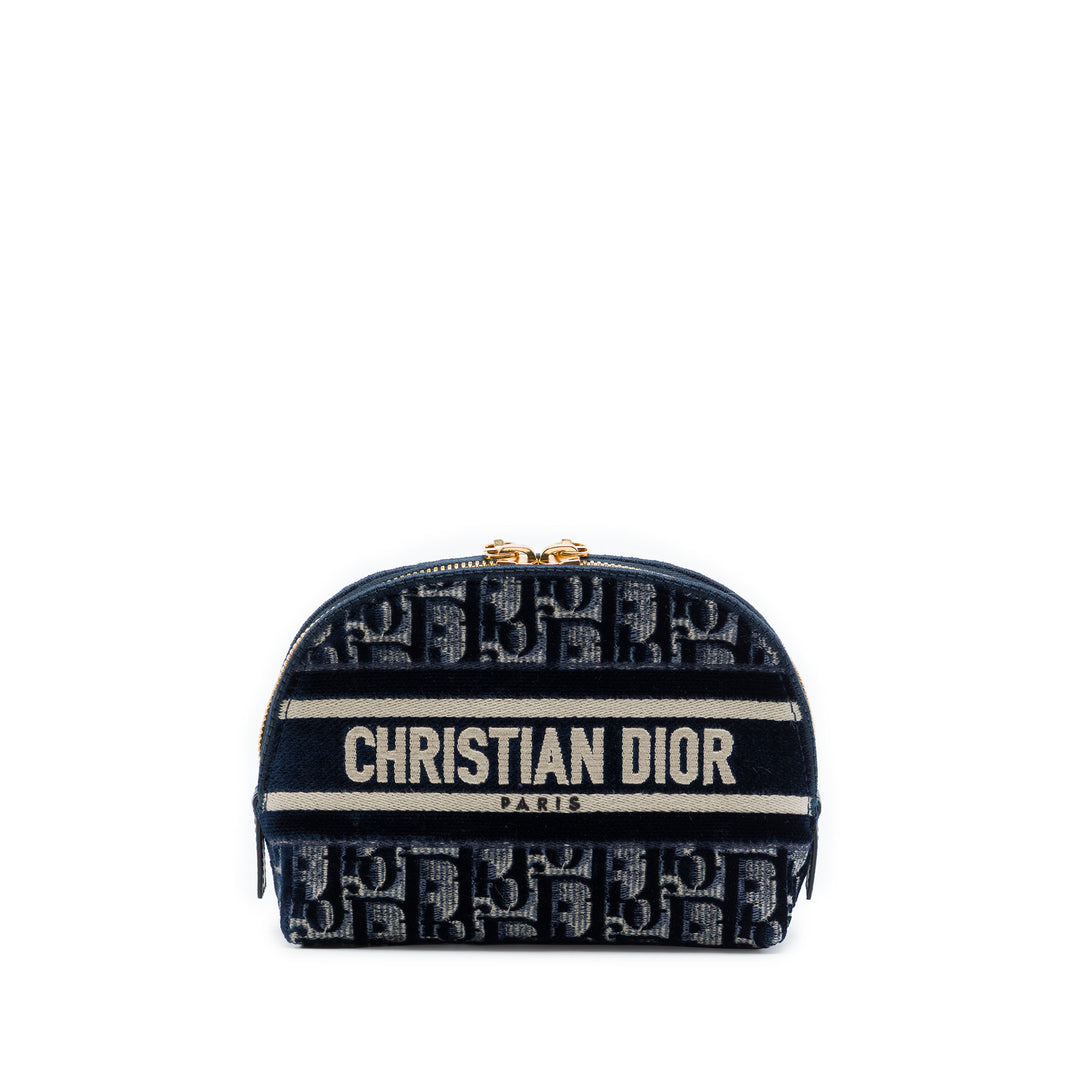 Dior Velours Oblique Cosmetic Pochette