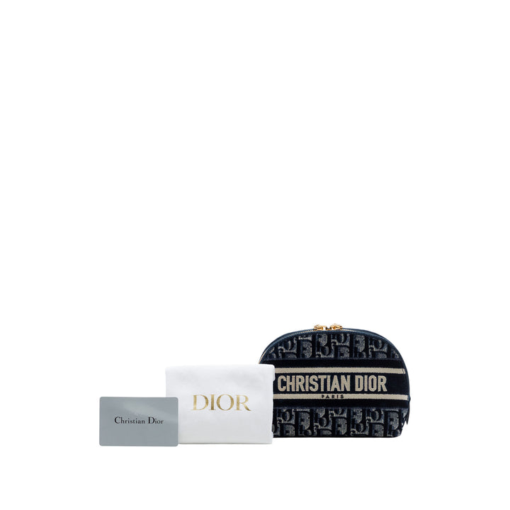 Dior Velours Oblique Cosmetic Pochette