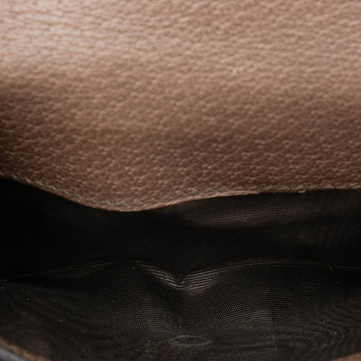 Gucci GG Supreme Web Ophidia French à rabat Portefeuille