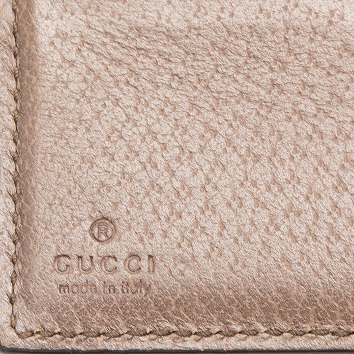 Gucci GG Supreme Web Ophidia French à rabat Portefeuille