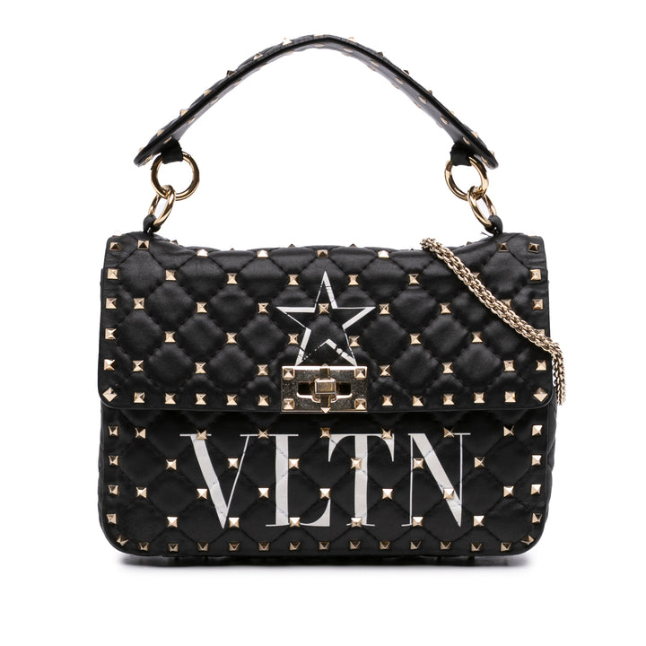 Valentino Medium Cuir d’agneau VLTN Rockstud Spike Sac