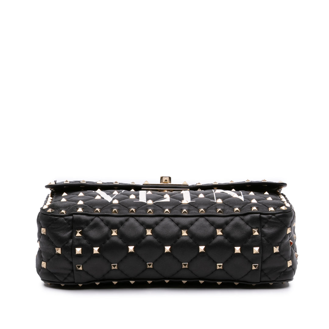 Valentino Medium Cuir d’agneau VLTN Rockstud Spike Sac
