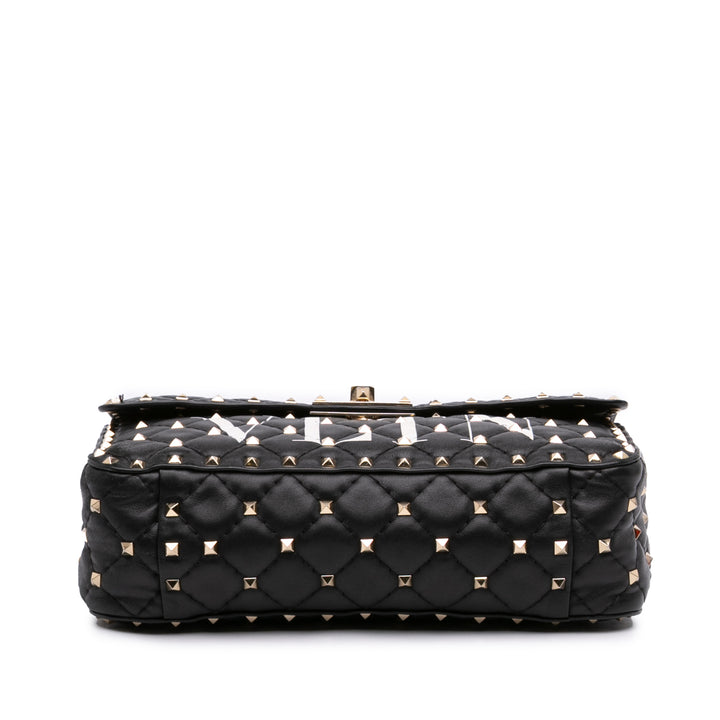 Valentino Medium Cuir d’agneau VLTN Rockstud Spike Sac