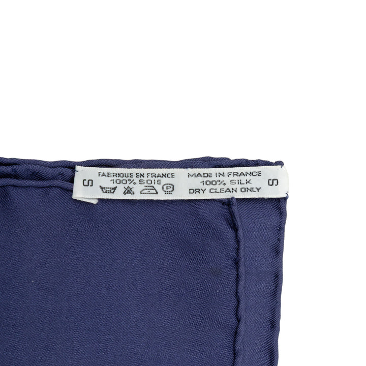 Hermès Ecuries Foulard 90 Blanc – vue 5 – GABY PARIS