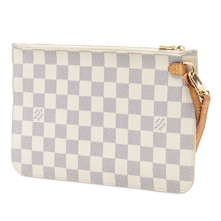 Louis Vuitton Damier Azur Neverfull MM Pochette