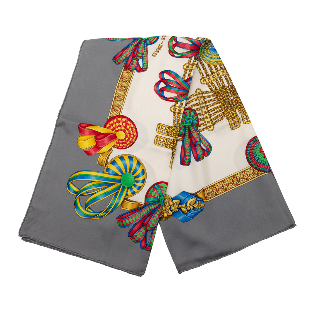 Hermès Les Rubans du Cheval Soie Foulard 90 – GABY PARIS Authentique