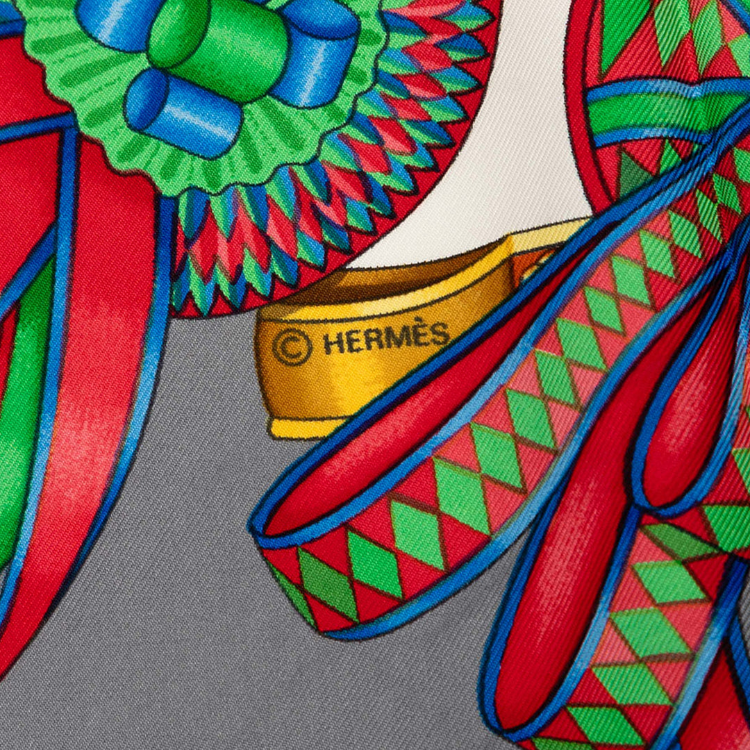Hermès Les Rubans du Cheval Soie Foulard 90 – GABY PARIS Authentique