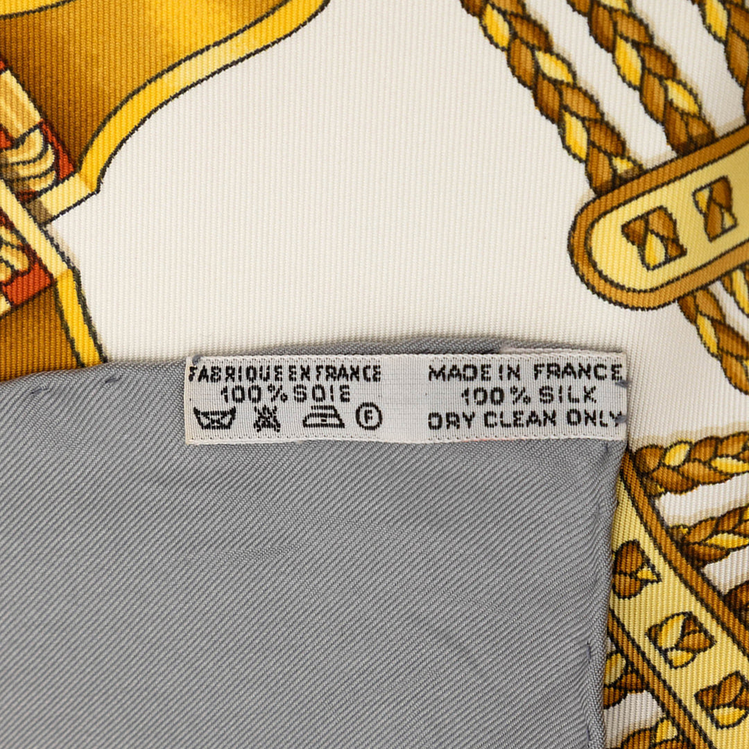 Hermès Les Rubans du Cheval Soie Foulard 90 – GABY PARIS Authentique