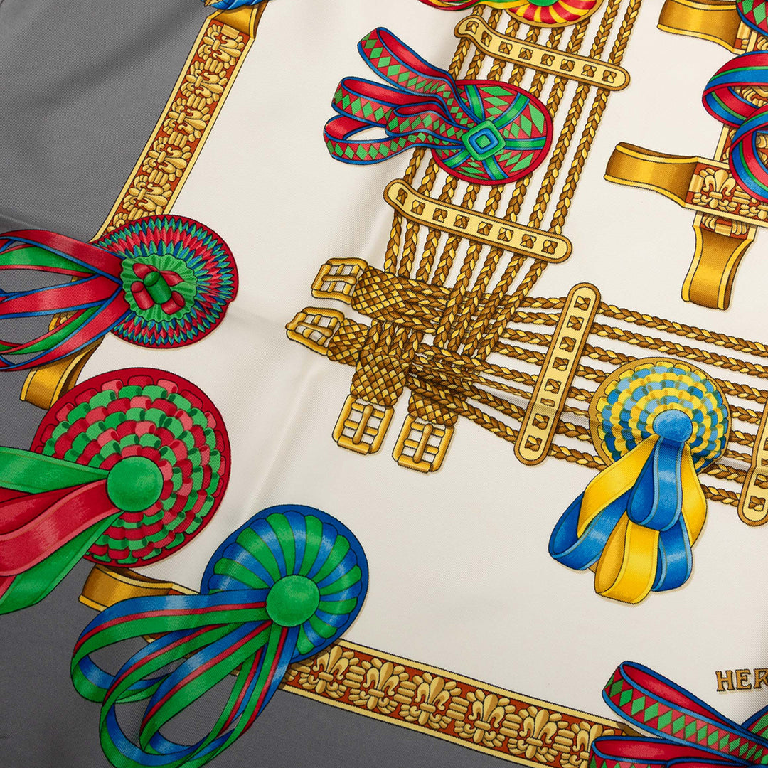 Hermès Les Rubans du Cheval Soie Foulard 90 – GABY PARIS Authentique