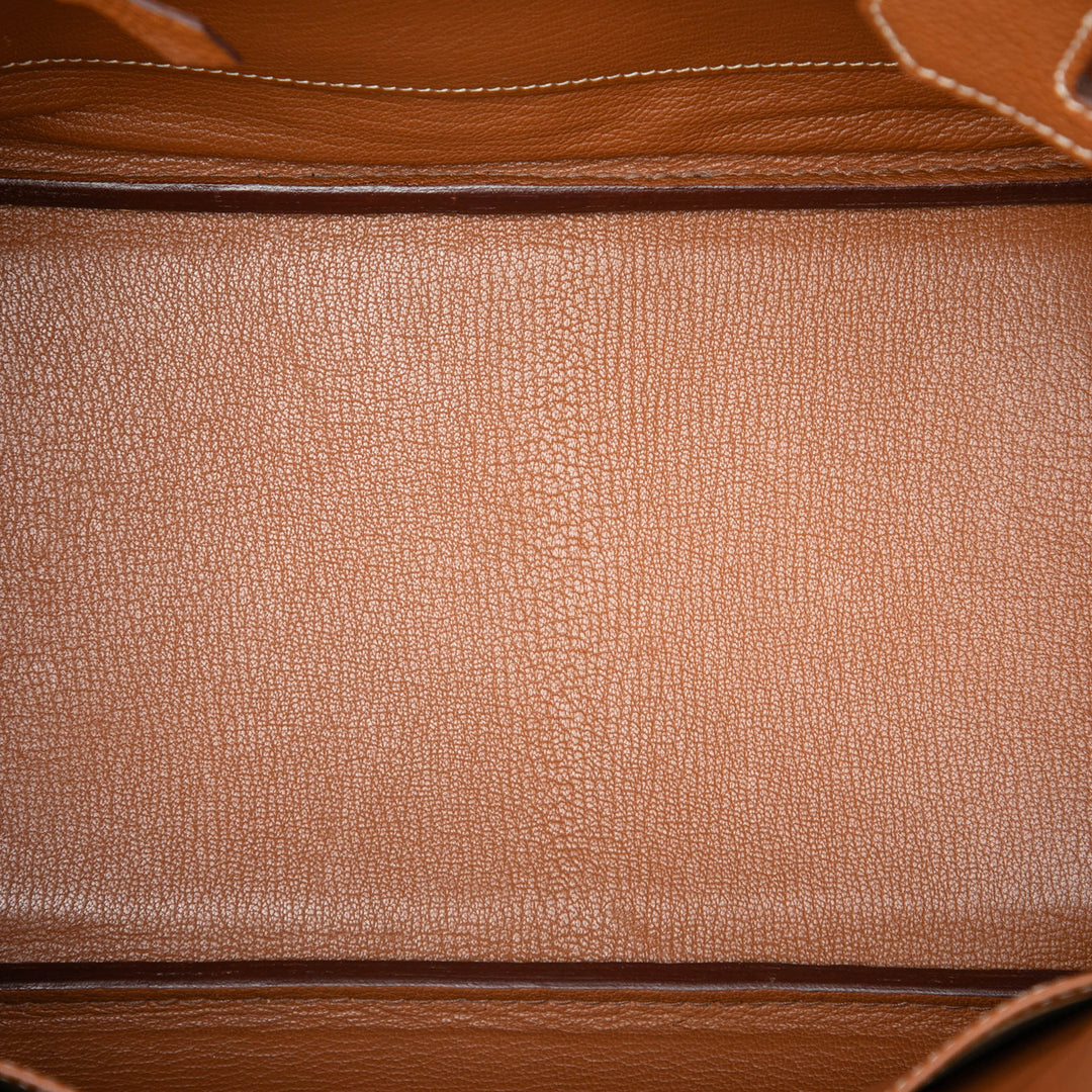 Hermès Birkin Retourne 30 Togo Marron – vue 4 – GABY PARIS