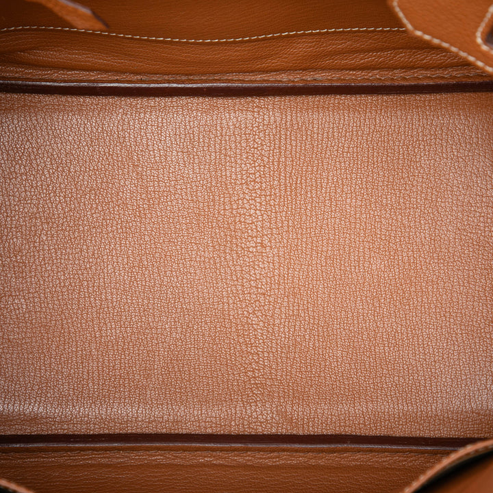 Hermès Birkin Retourne 30 Togo Marron – vue 4 – GABY PARIS