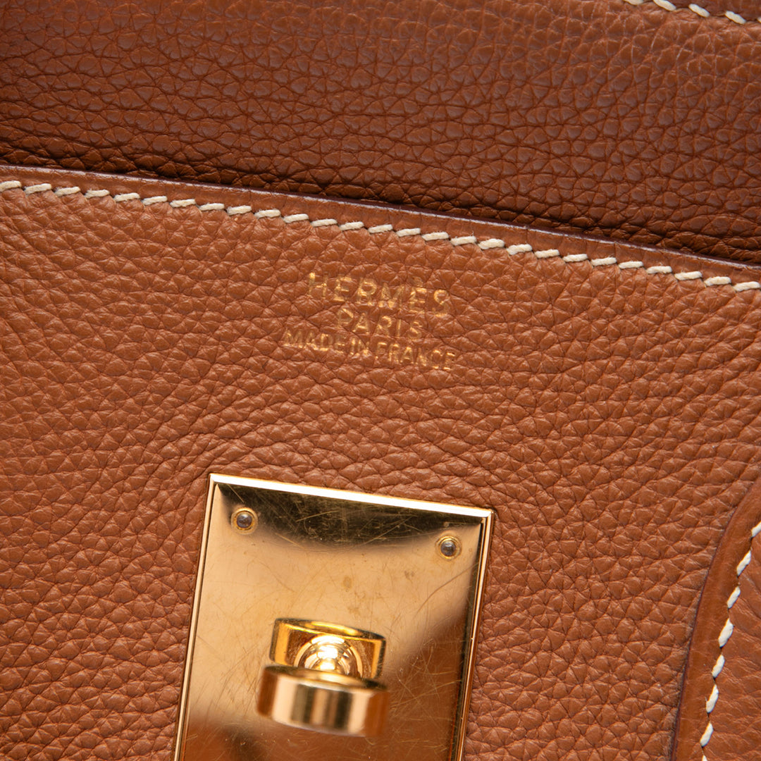 Hermès Birkin Retourne 30 Togo Marron – vue 5 – GABY PARIS