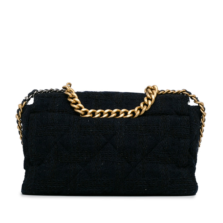 Maxi Tweed 19 Flap Blue - Gaby Paris