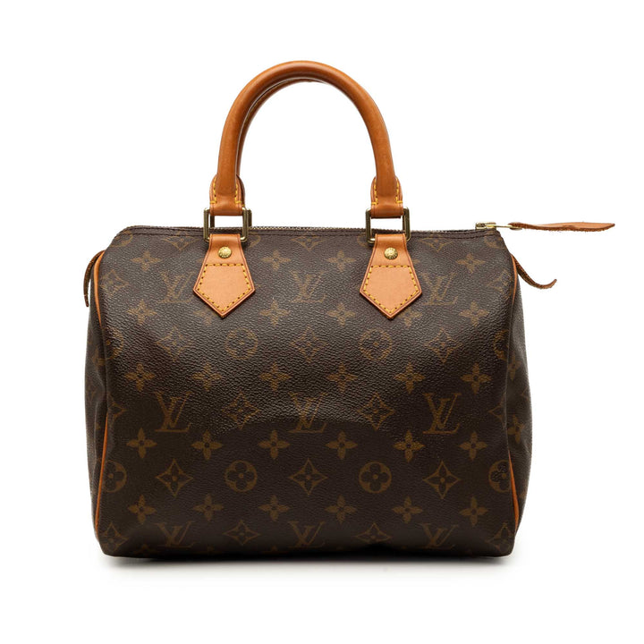 Louis Vuitton Speedy 25 Monogram Marron – vue principale – GABY PARIS