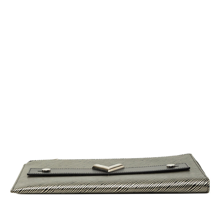 Essential V Pochette Épi Argenté