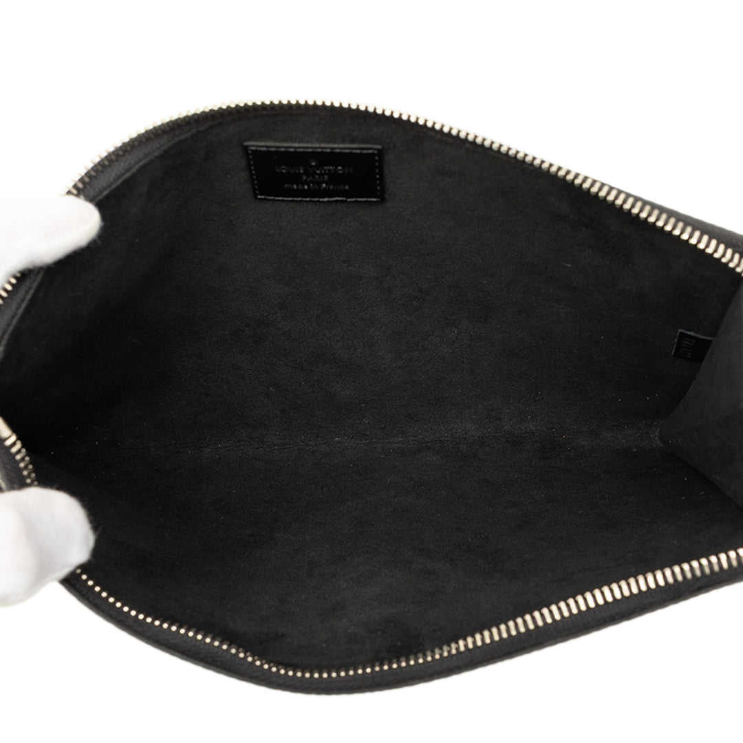 Essential V Pochette Épi Argenté