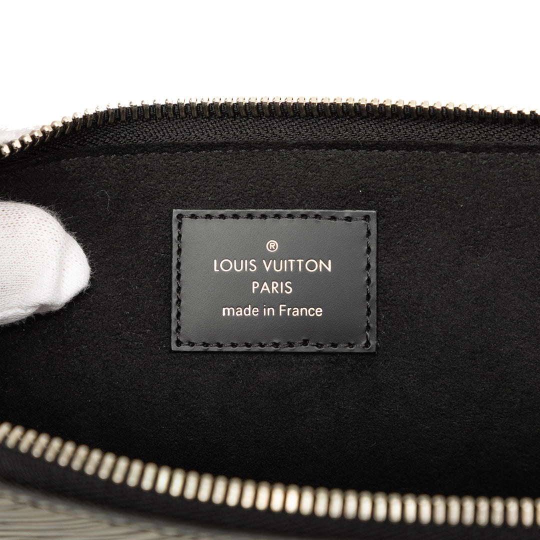 Essential V Pochette Épi Argenté